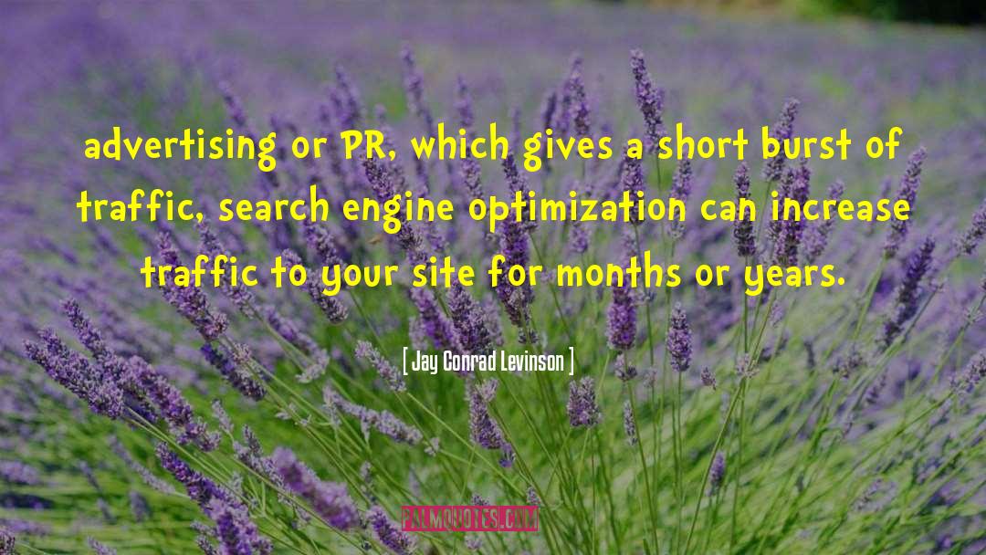 Search Engine Optimization quotes by Jay Conrad Levinson