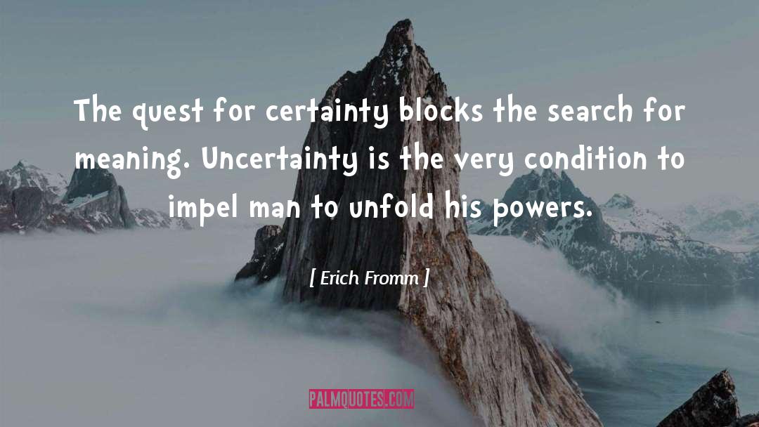 Search For Meaning quotes by Erich Fromm