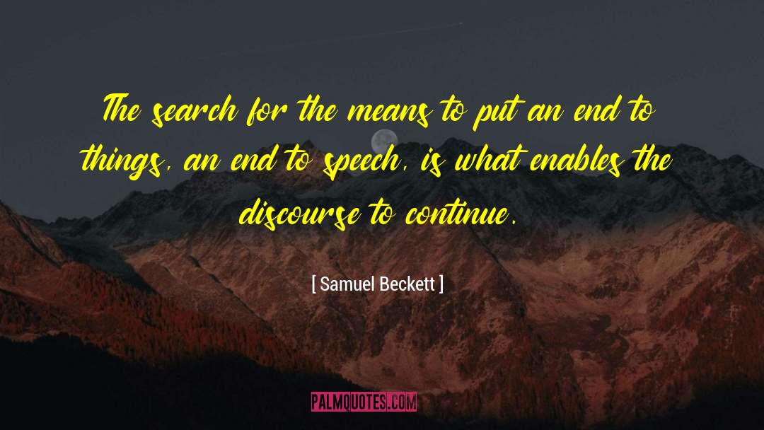 Search For Self quotes by Samuel Beckett