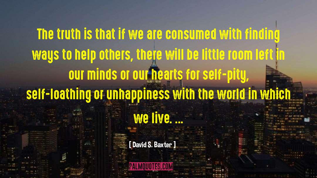 Searching For David S Heart quotes by David S. Baxter