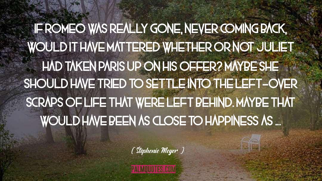 Searching For Happiness quotes by Stephenie Meyer