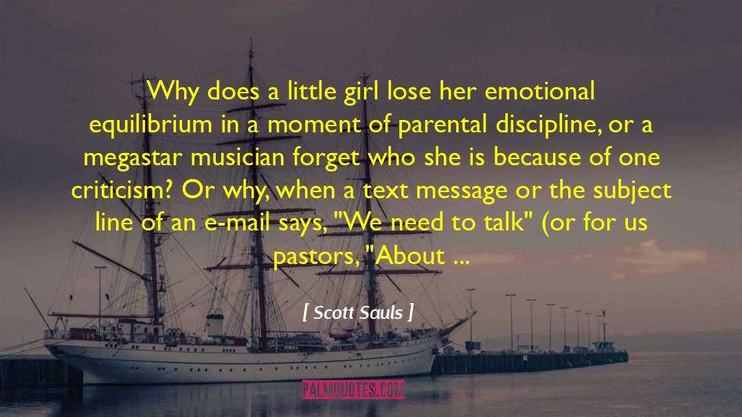 Searching For The Perfect Girl quotes by Scott Sauls