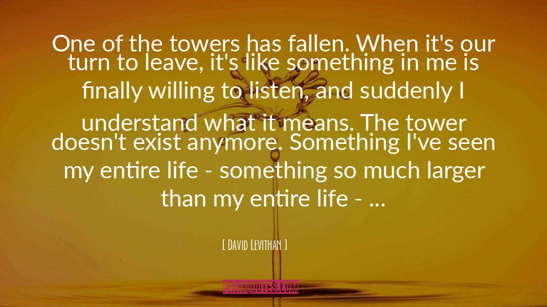 Sears Tower quotes by David Levithan