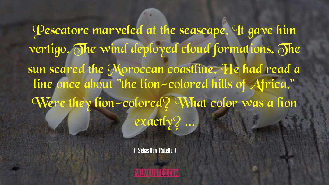Seascape quotes by Sebastian Rotella