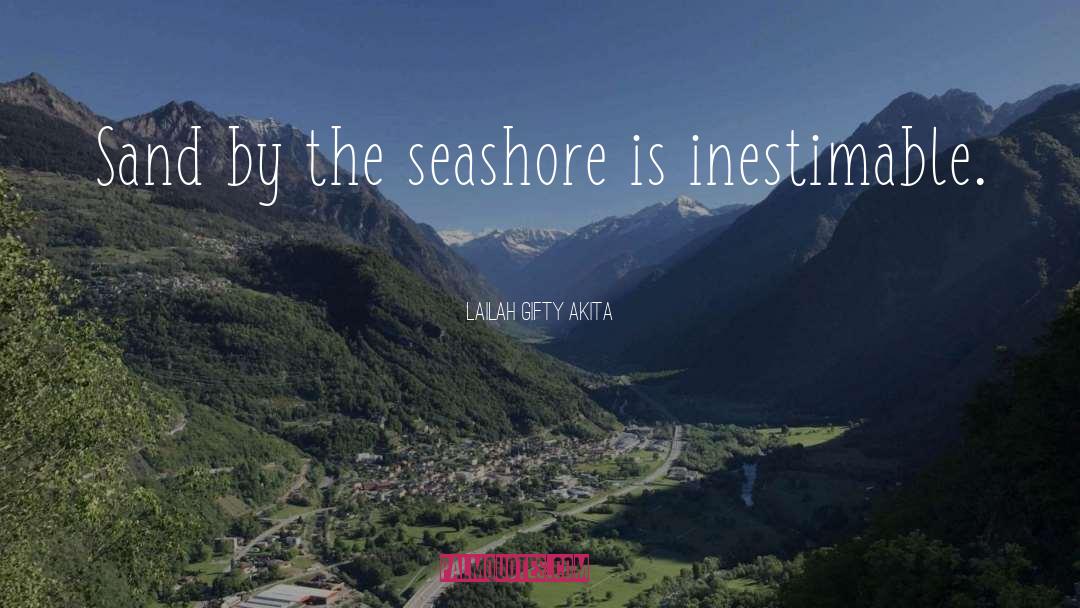 Seashore quotes by Lailah Gifty Akita