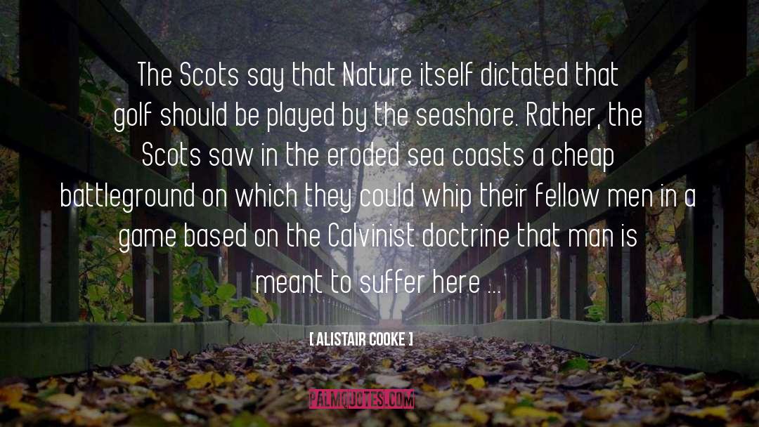 Seashore quotes by Alistair Cooke