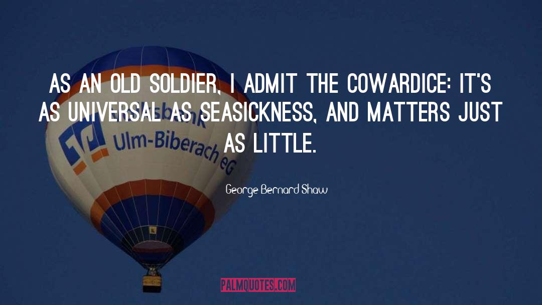 Seasickness quotes by George Bernard Shaw