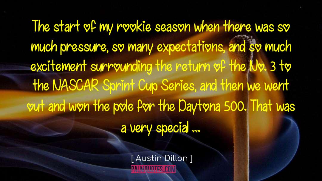 Season 3 Amends quotes by Austin Dillon