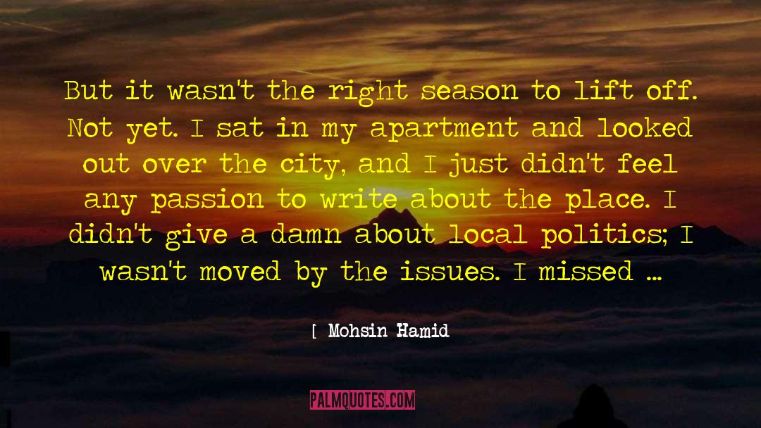 Season Heartland quotes by Mohsin Hamid