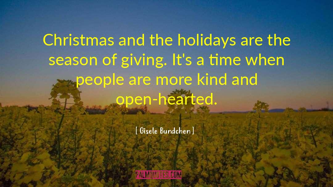 Season Of Giving quotes by Gisele Bundchen