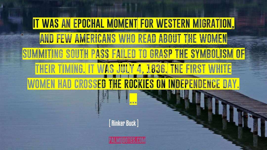 Season Of Migration To The North quotes by Rinker Buck