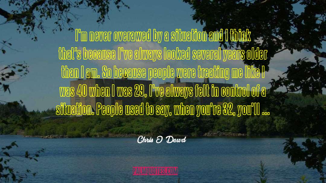 Seasons Of Waiting quotes by Chris O'Dowd