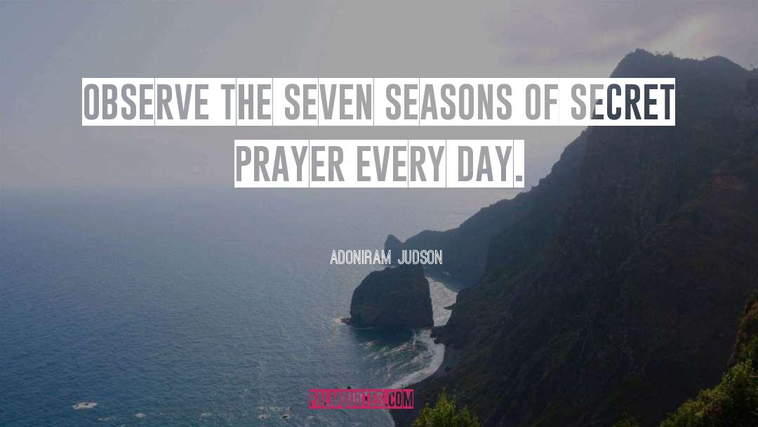 Seasons quotes by Adoniram Judson