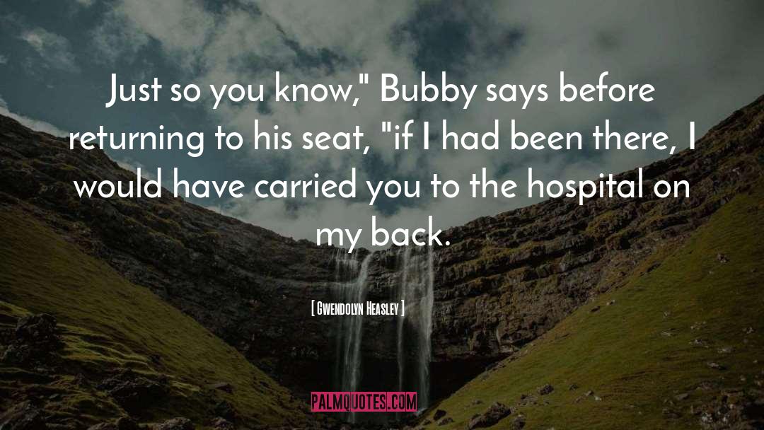 Seat quotes by Gwendolyn Heasley