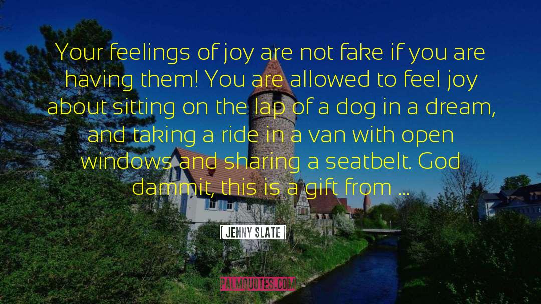 Seatbelt quotes by Jenny Slate