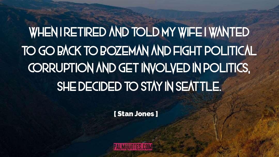 Seattle quotes by Stan Jones