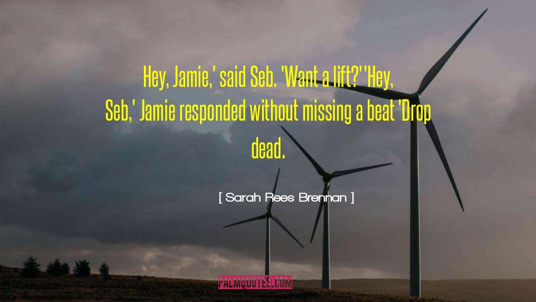 Seb quotes by Sarah Rees Brennan