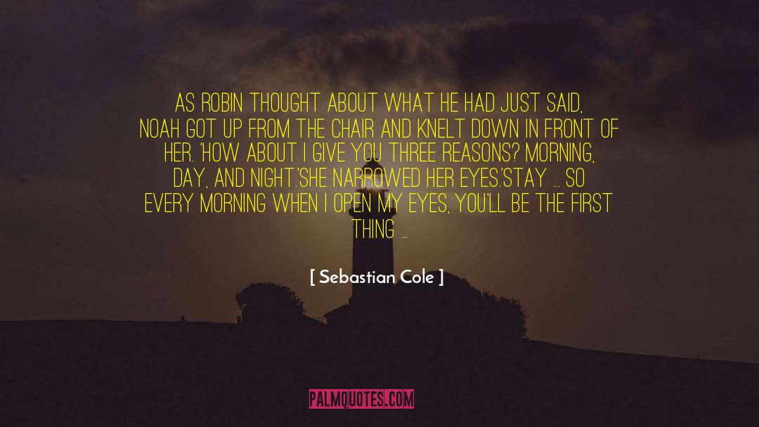 Sebastian Cole quotes by Sebastian Cole