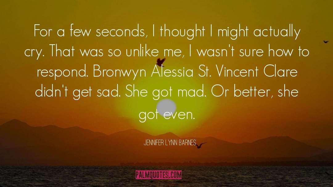 Sebastian St Vincent quotes by Jennifer Lynn Barnes