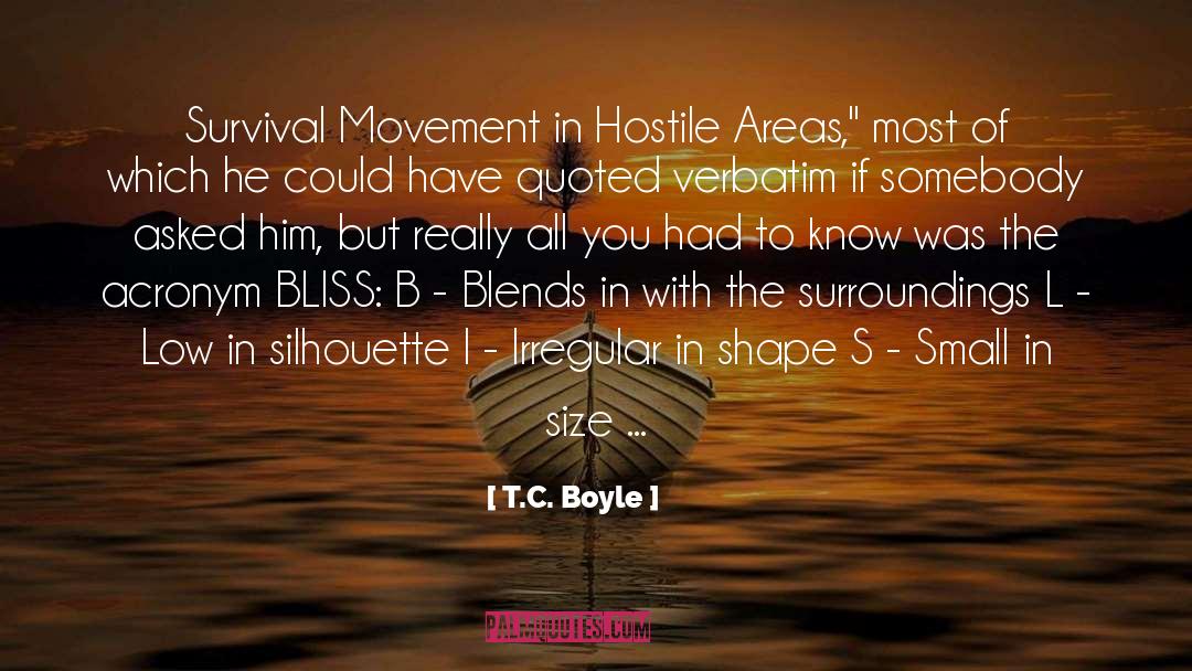 Secluded quotes by T.C. Boyle