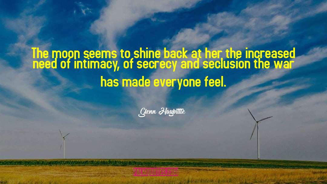 Seclusion quotes by Glenn Haybittle