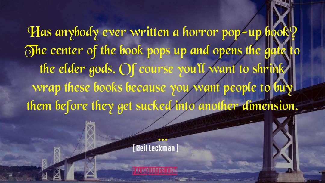 Second Book quotes by Neil Leckman