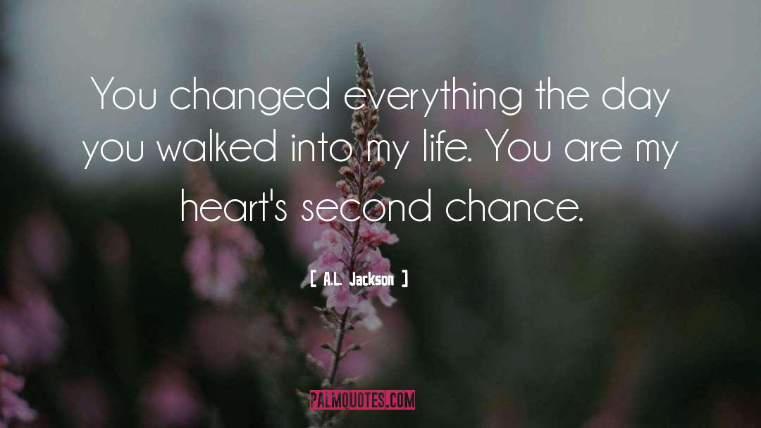 Second Chance quotes by A.L. Jackson