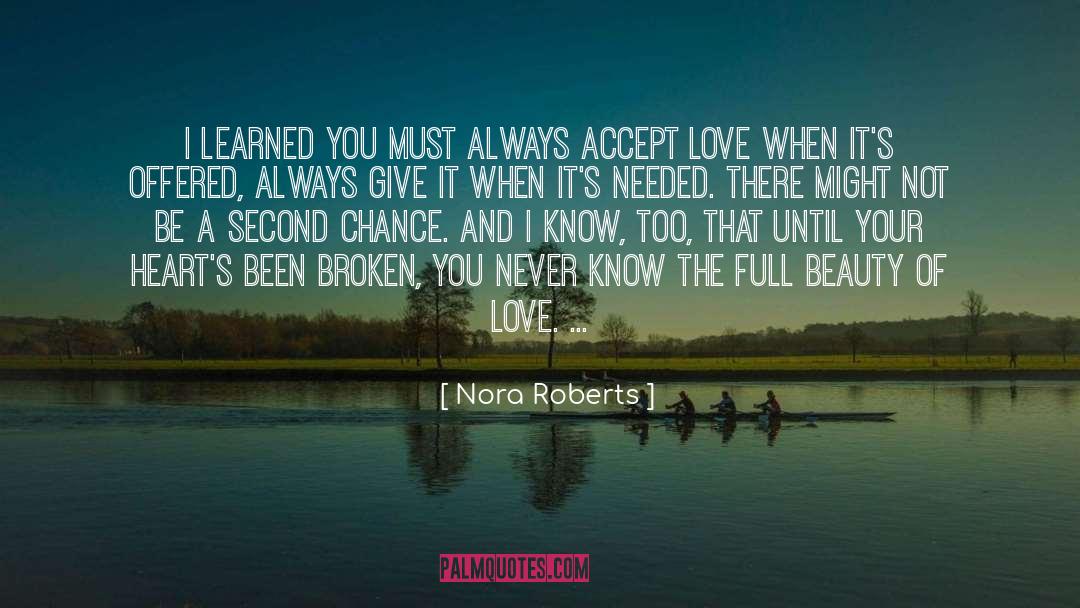 Second Chance quotes by Nora Roberts