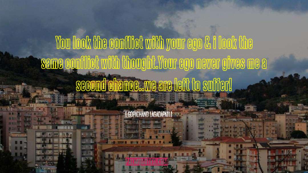 Second Chance Romance quotes by Gopichand Lagadapati