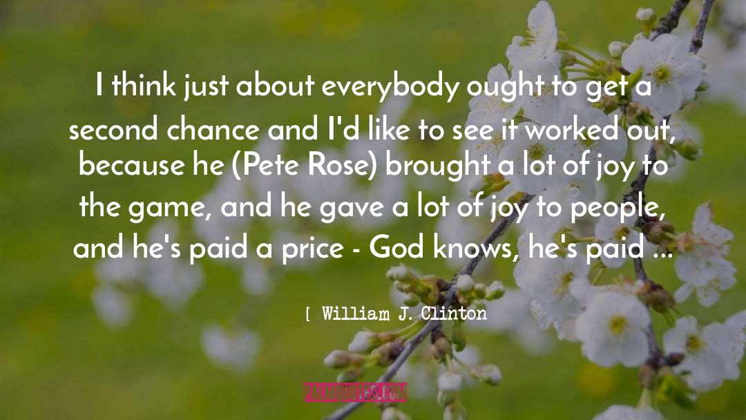 Second Chance Romance quotes by William J. Clinton