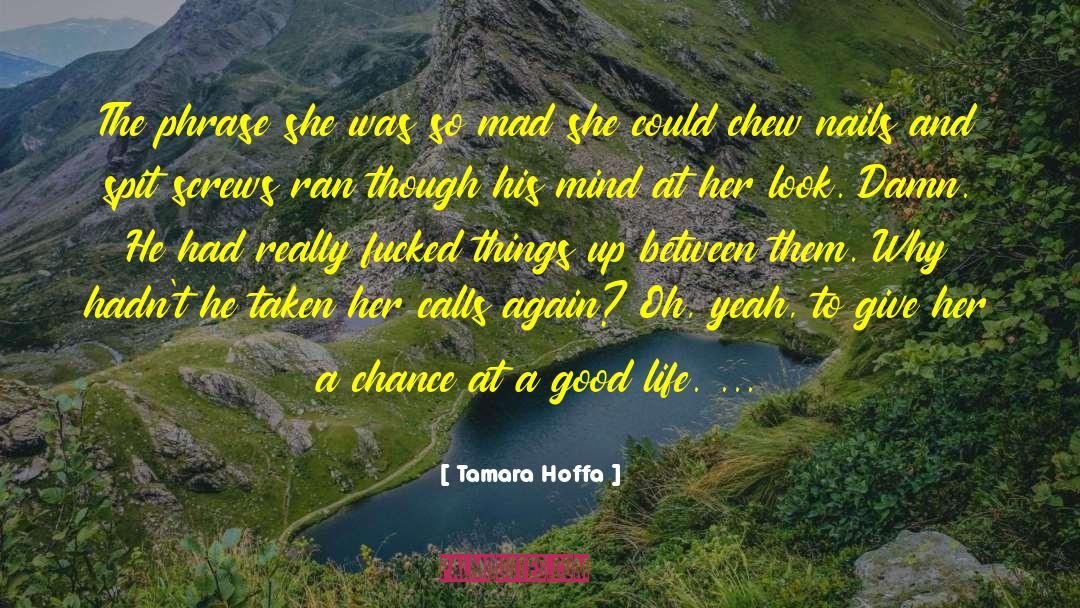 Second Chance Romance quotes by Tamara Hoffa