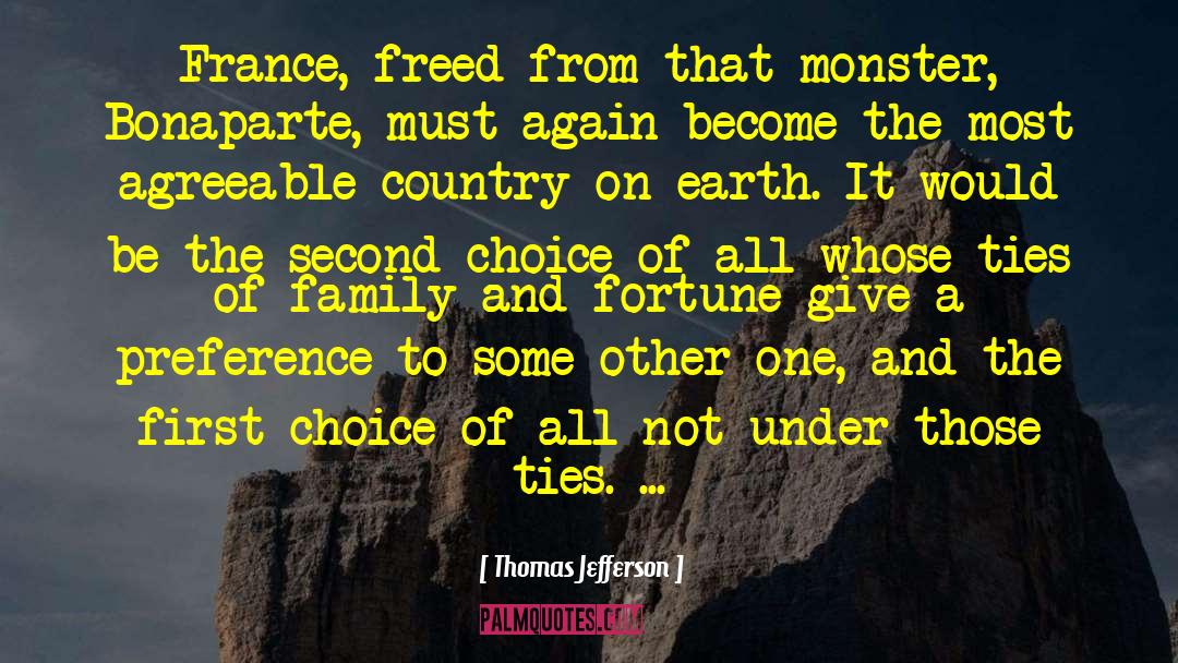 Second Choice quotes by Thomas Jefferson