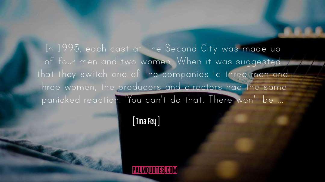 Second City quotes by Tina Fey
