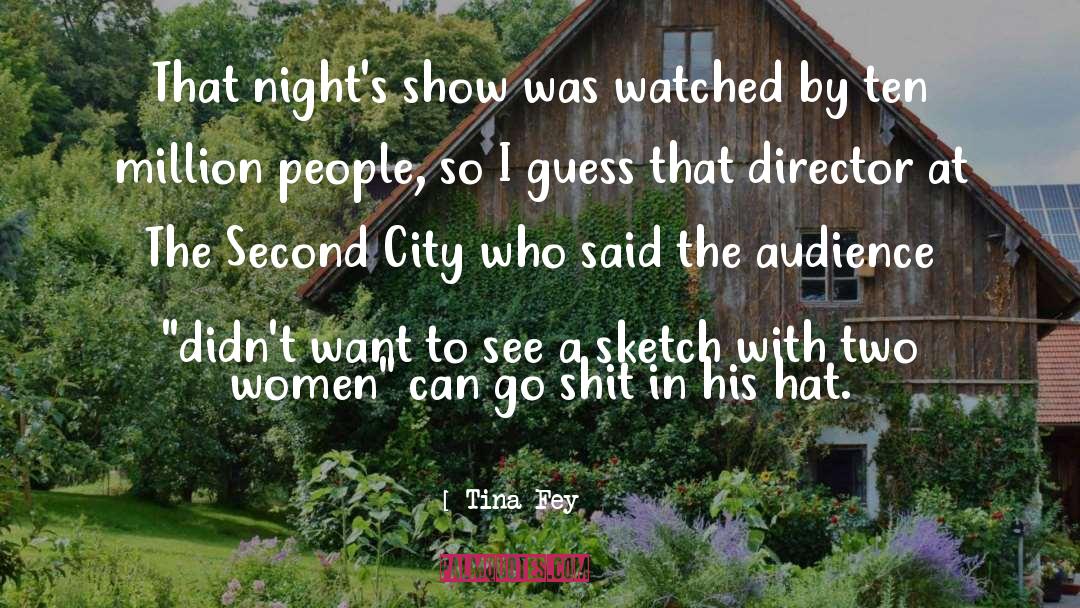 Second City quotes by Tina Fey