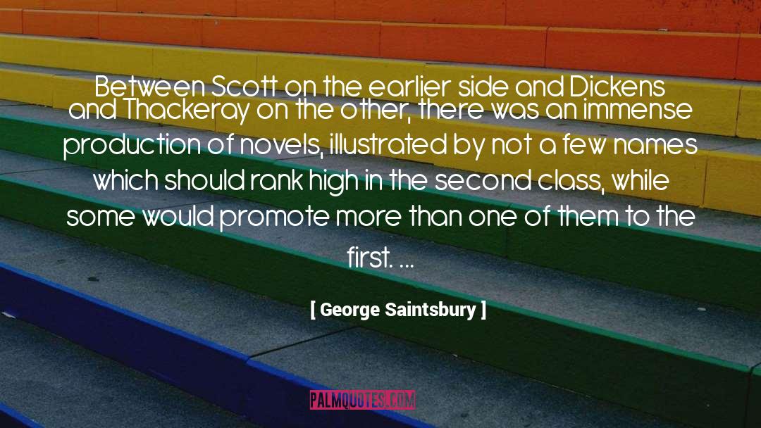 Second Class quotes by George Saintsbury