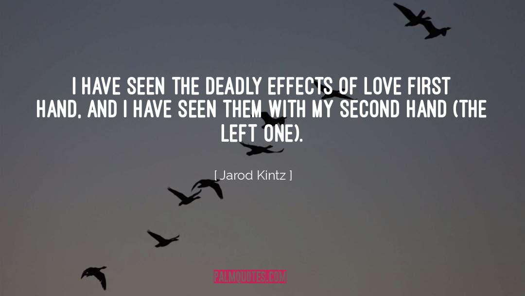 Second Hand quotes by Jarod Kintz