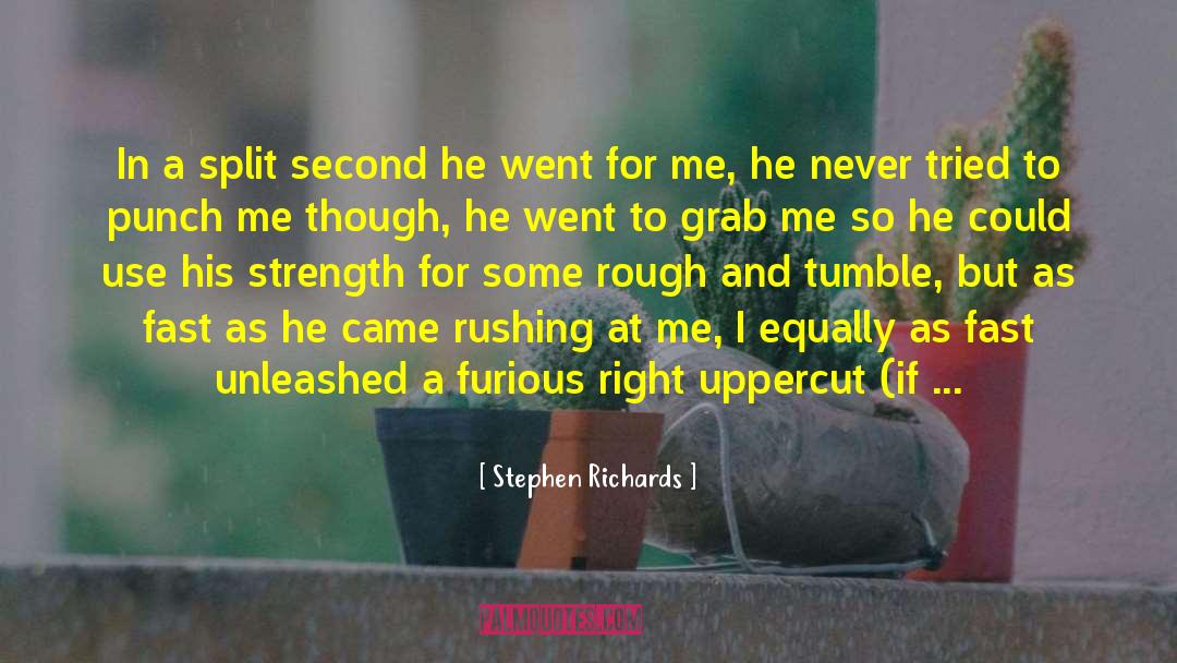 Second Kiss quotes by Stephen Richards