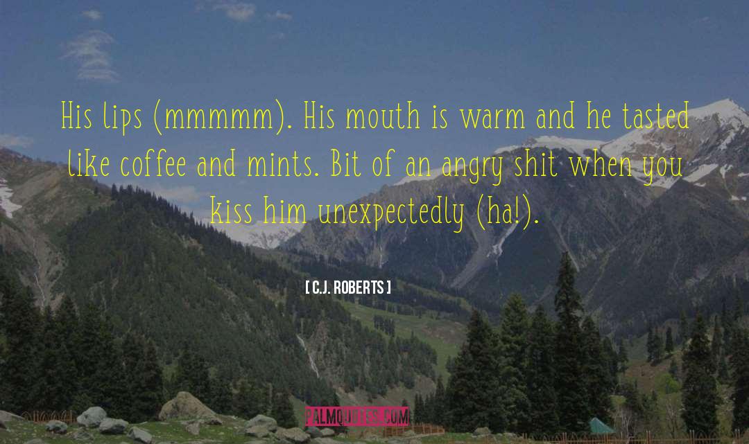 Second Kiss quotes by C.J. Roberts