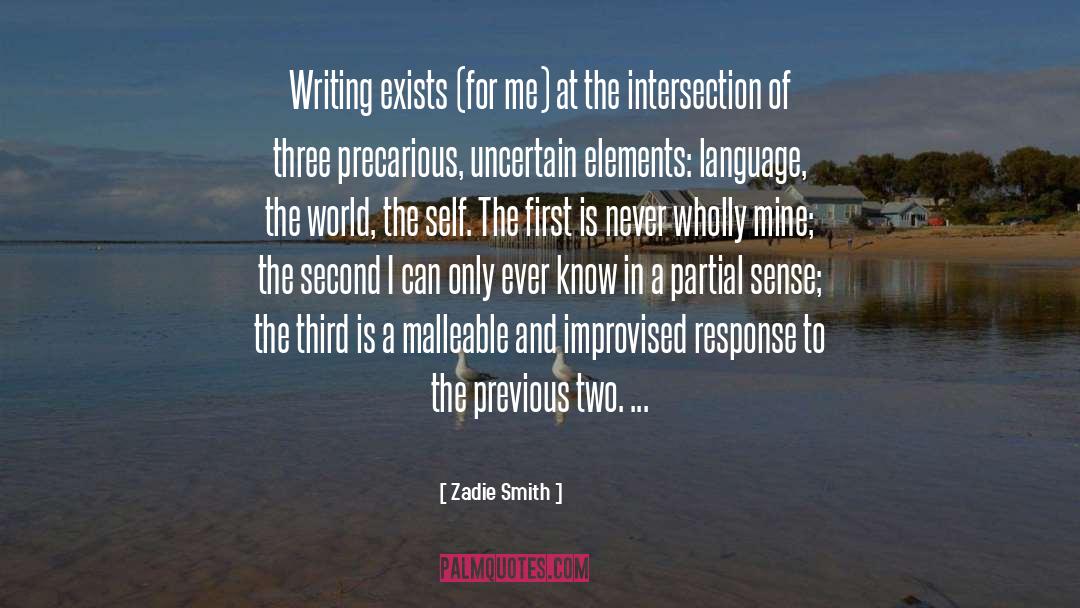 Second Language Acquisiton quotes by Zadie Smith