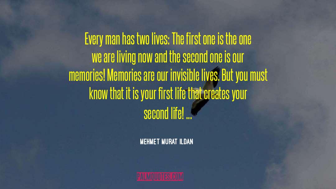 Second Life quotes by Mehmet Murat Ildan