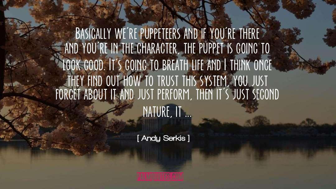 Second Nature quotes by Andy Serkis