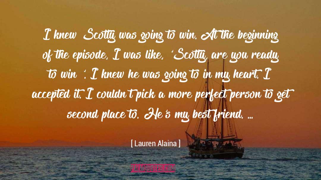 Second Place quotes by Lauren Alaina