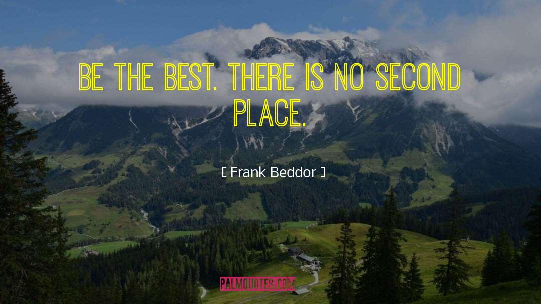 Second Place quotes by Frank Beddor