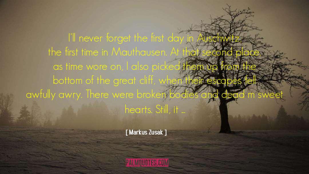 Second Place quotes by Markus Zusak