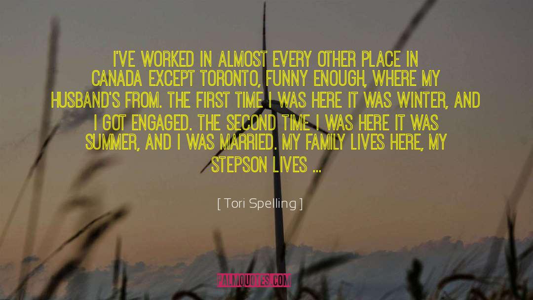 Second Time quotes by Tori Spelling