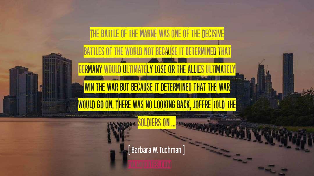 Second World War In Germany quotes by Barbara W. Tuchman