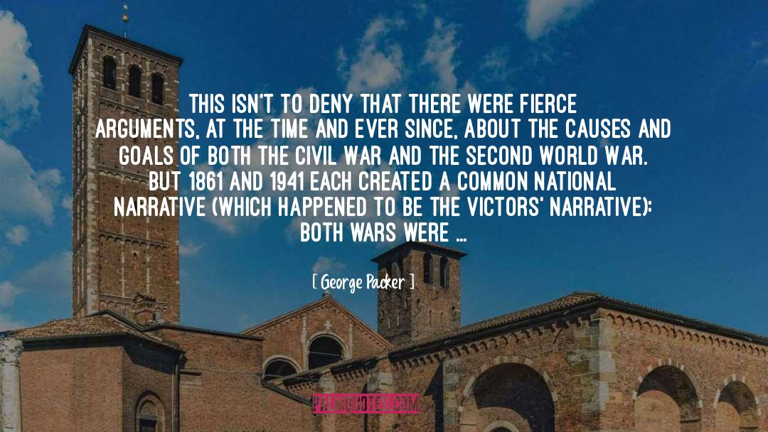 Second World War quotes by George Packer