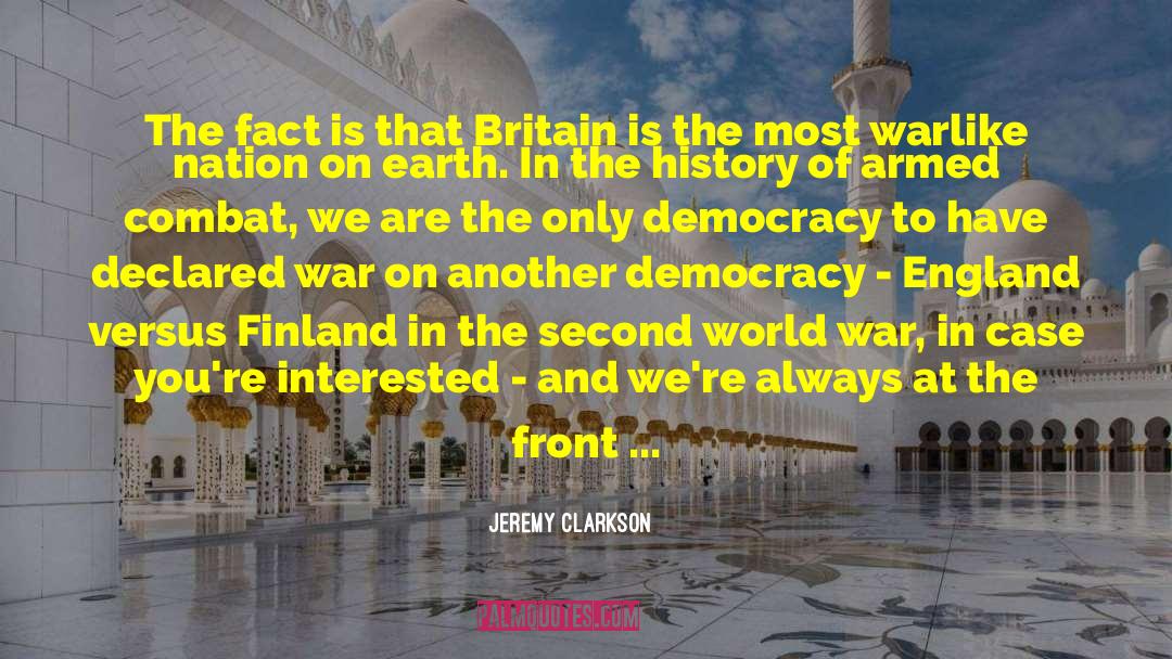 Second World War quotes by Jeremy Clarkson