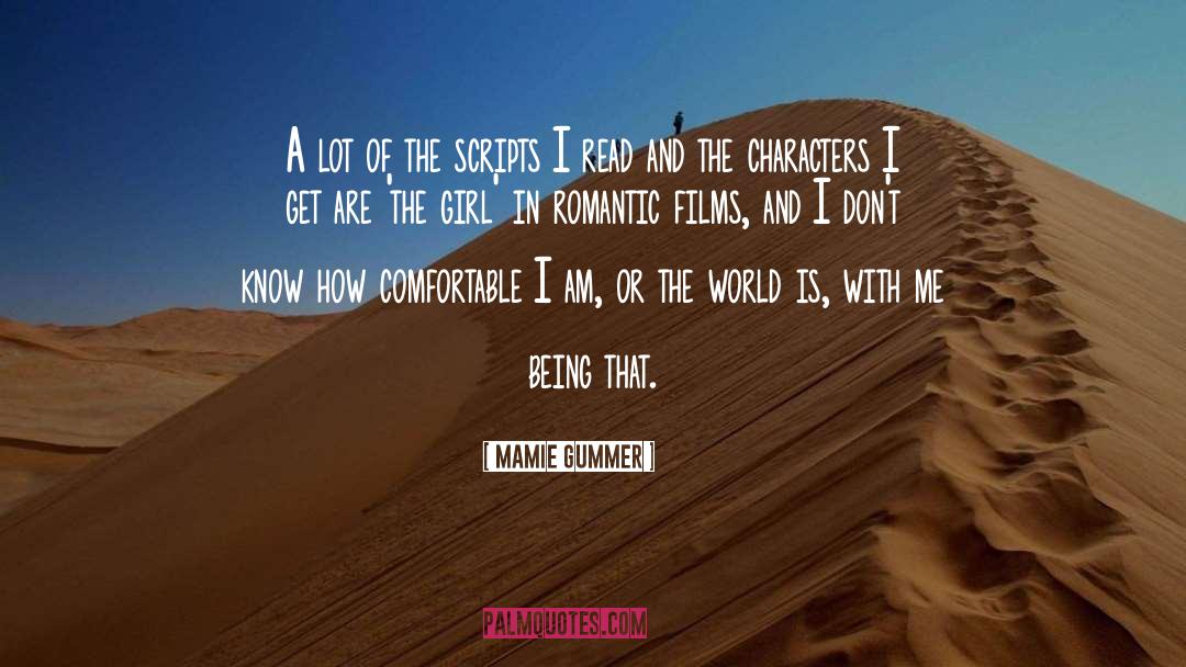 Secondary Characters quotes by Mamie Gummer