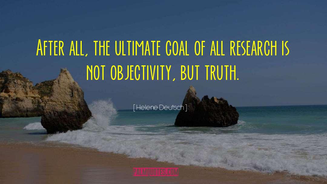 Secondary Research quotes by Helene Deutsch